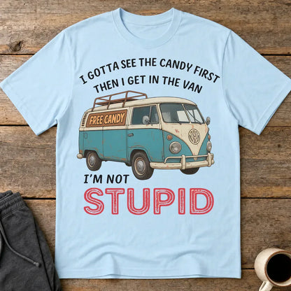 Free Candy Logic T-Shirt - Light Blue