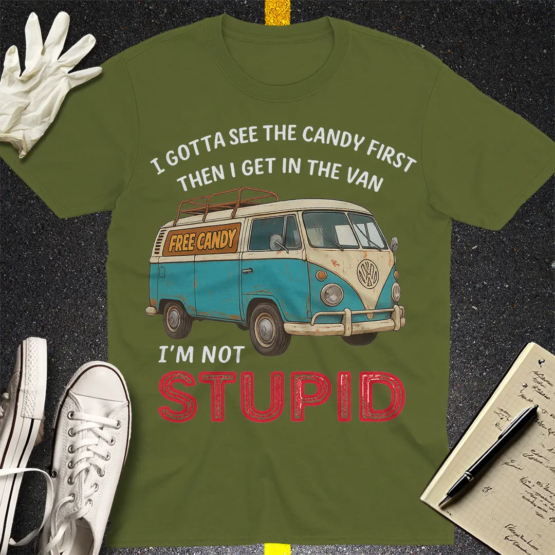 Free Candy Logic T-Shirt - Military Green