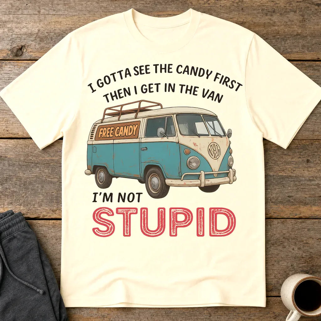 Free Candy Logic T-Shirt - Natural