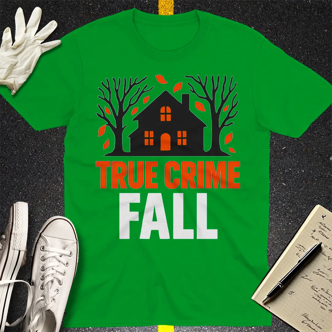 True Crime Fall T-Shirt - Irish Green