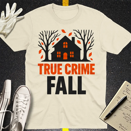 True Crime Fall T-Shirt - Natural
