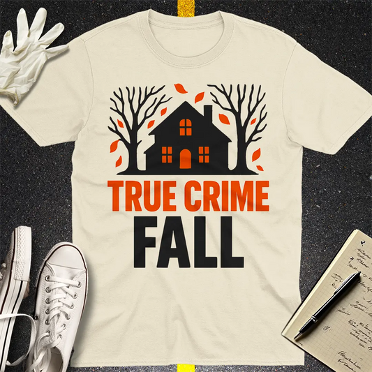 True Crime Fall T-Shirt - Natural