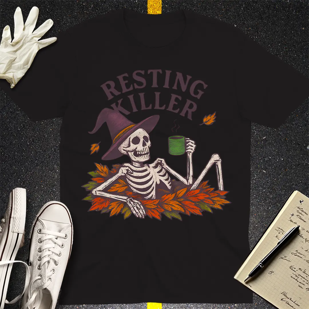 Resting Killer T-Shirt - Black