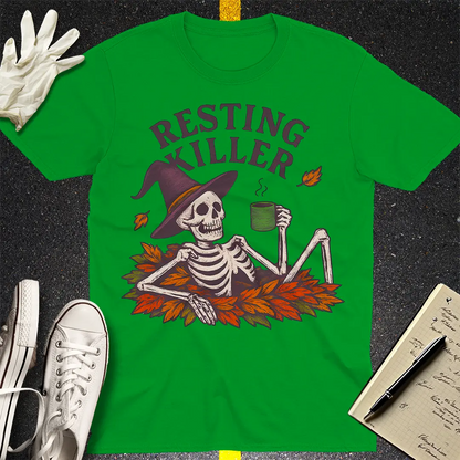 Resting Killer T-Shirt - Irish Green
