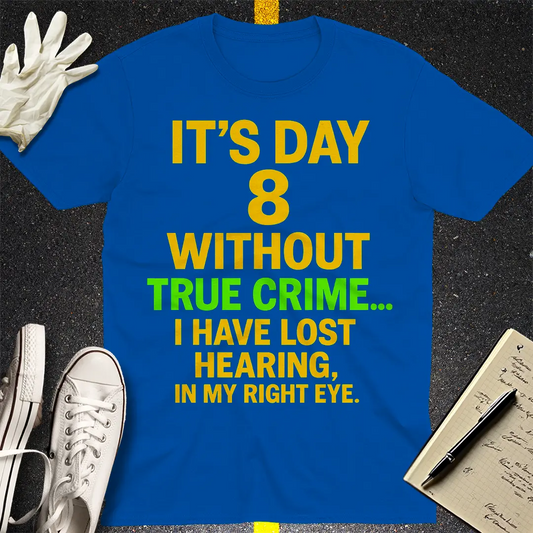 True Crime Withdrawal T-Shirt - Royal