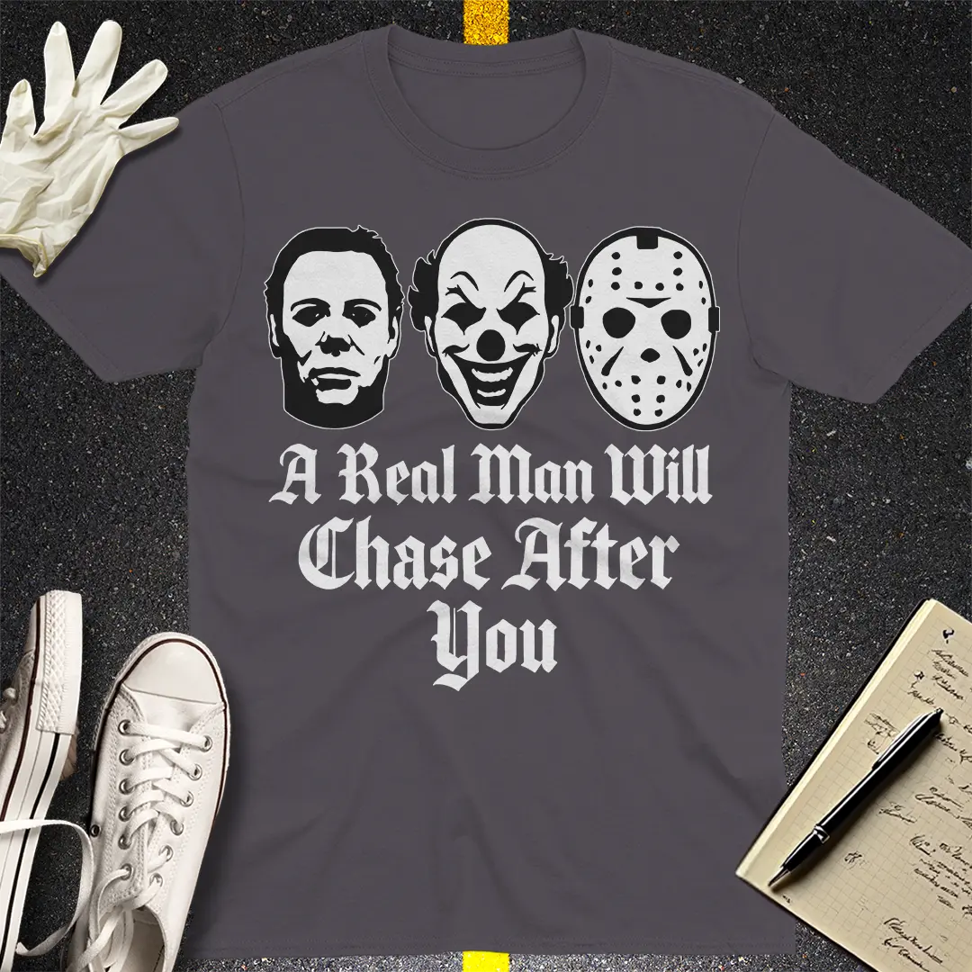 Chased by Legends T-Shirt - Charcoal