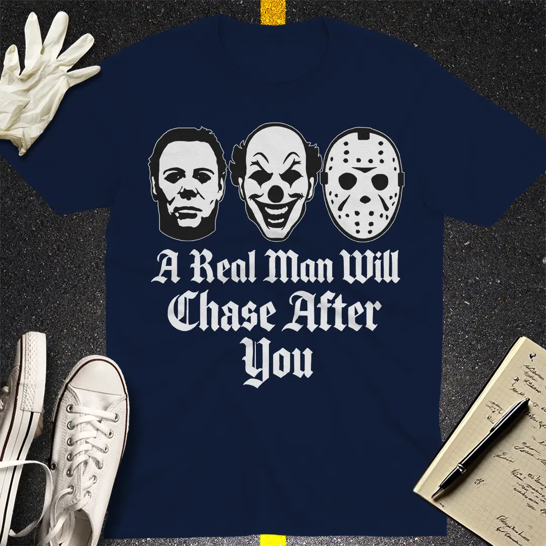 Chased by Legends T-Shirt - Navy