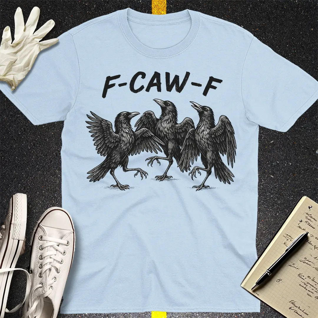 F-CAW-F Dance Party T-Shirt - Light Blue