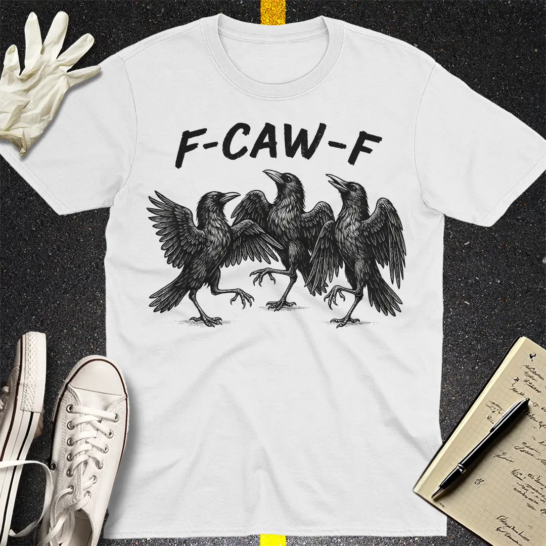 F-CAW-F Dance Party T-Shirt - White