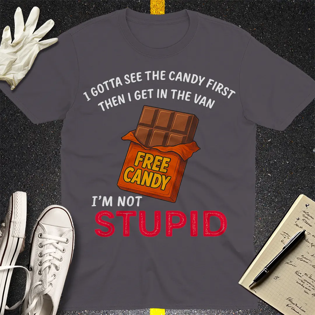 Free Candy Logic T-Shirt - Charcoal