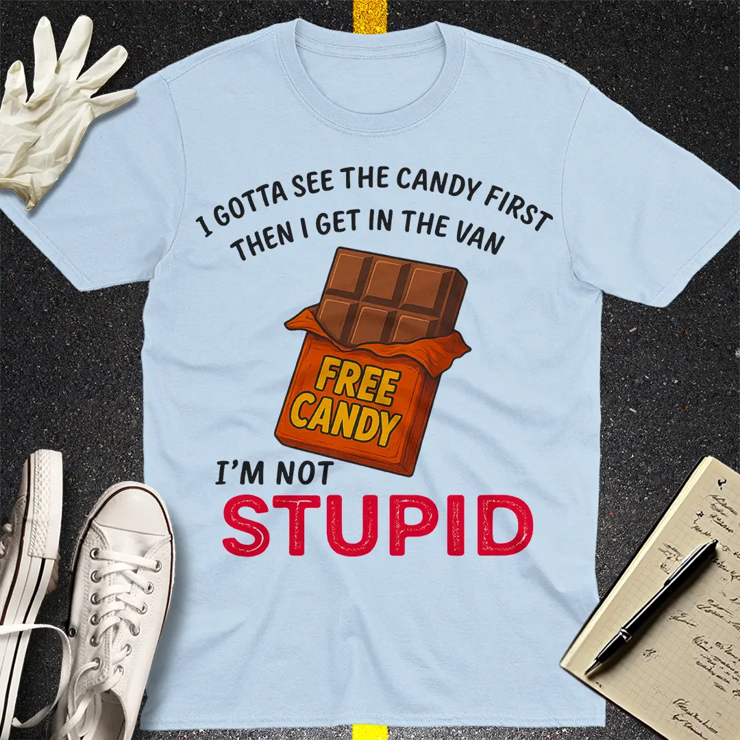 Free Candy Logic T-Shirt - Light Blue