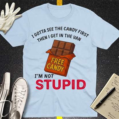 Free Candy Logic T-Shirt - Light Blue