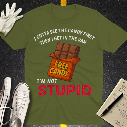 Free Candy Logic T-Shirt - Military Green
