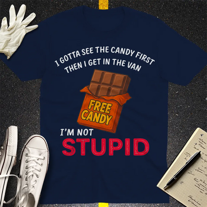Free Candy Logic T-Shirt - Navy