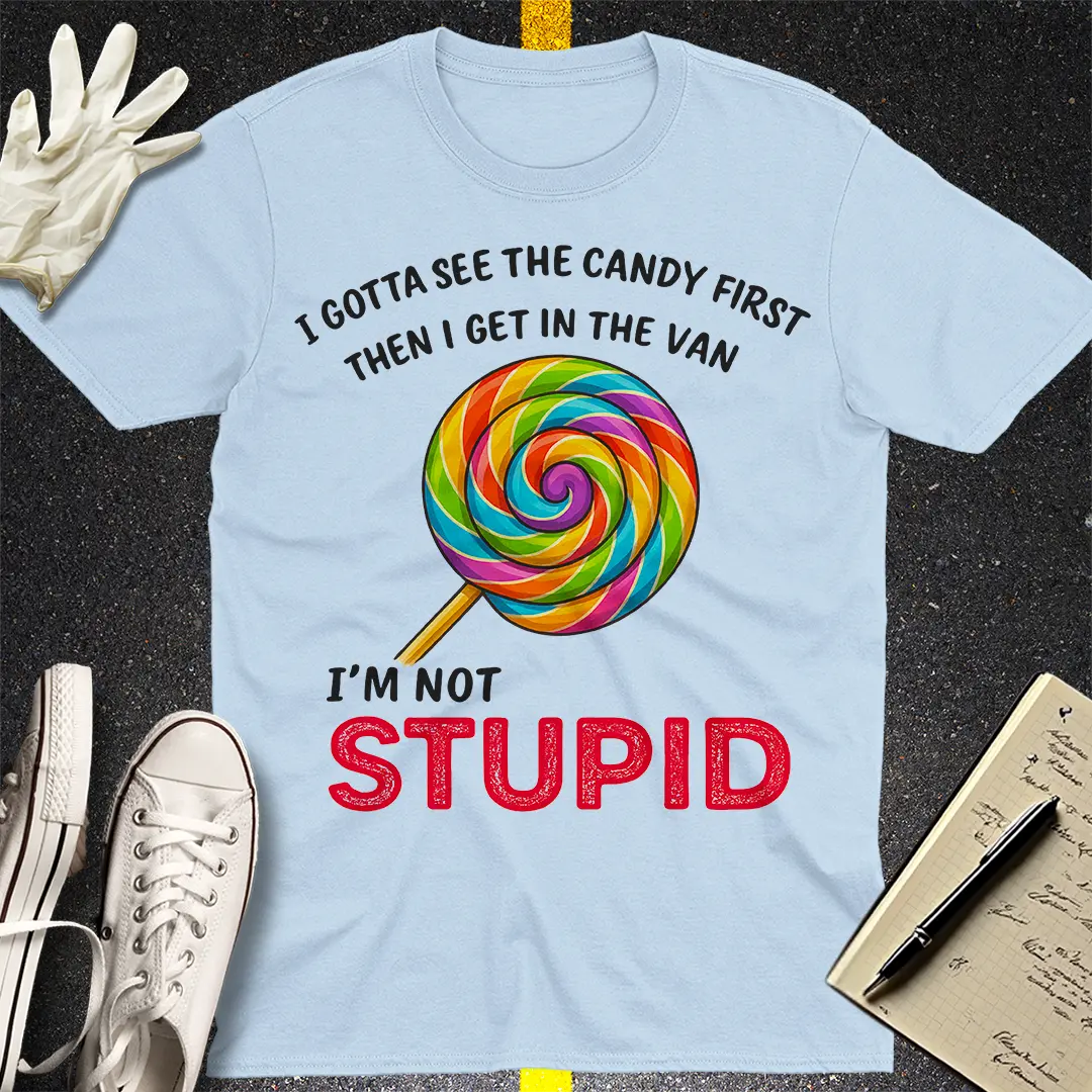 Candy Logic T-Shirt - Light Blue
