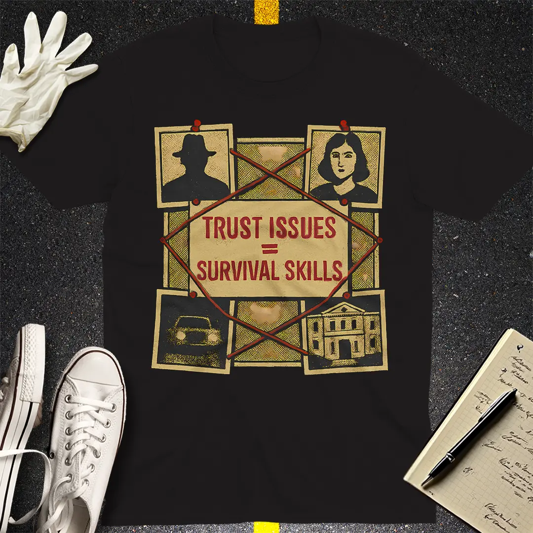 Trust Issues Survival T-Shirt - Black