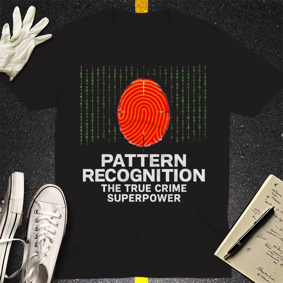 Pattern Recognition Superpower T-Shirt - Black