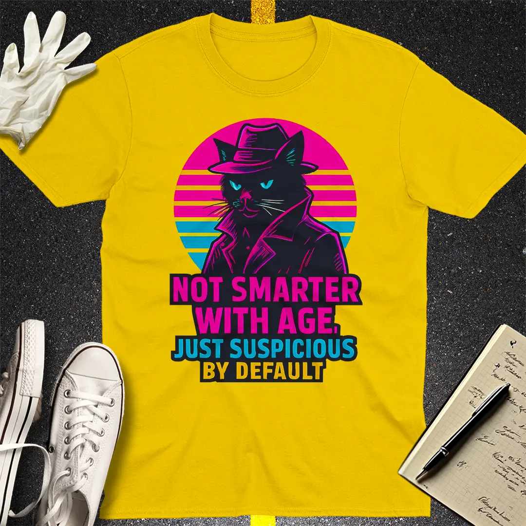 Suspicious Cat Noir T-Shirt - Daisy