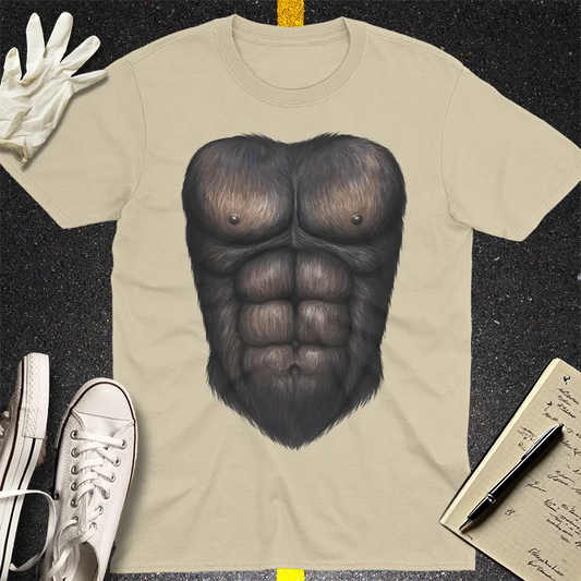 Gorilla Chest Flex T-Shirt - Sand