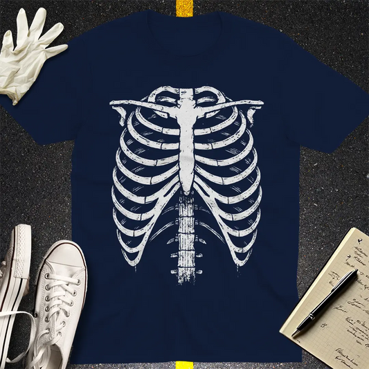 Ribcage Anatomy T-Shirt - Navy