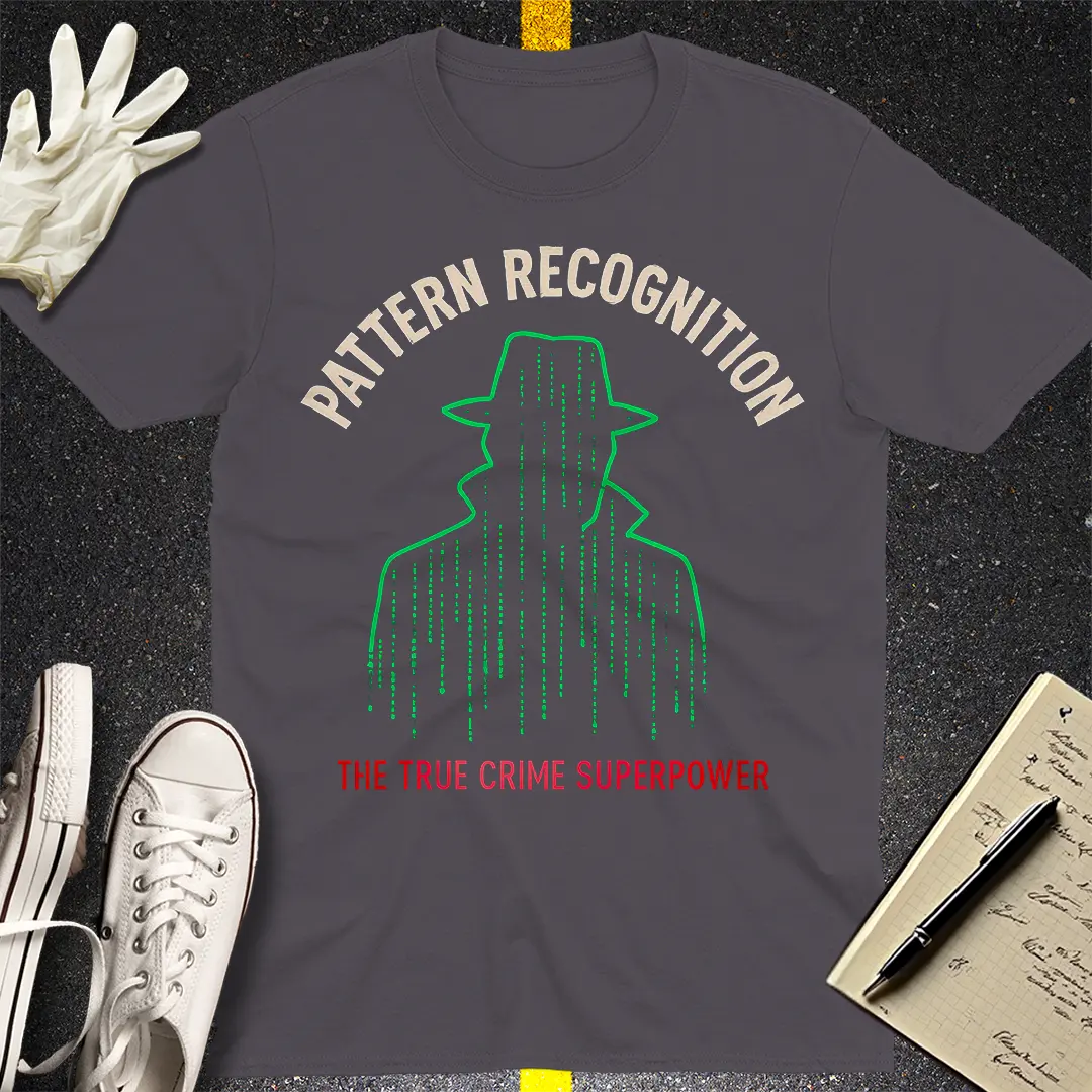 Pattern Recognition T-Shirt - Charcoal