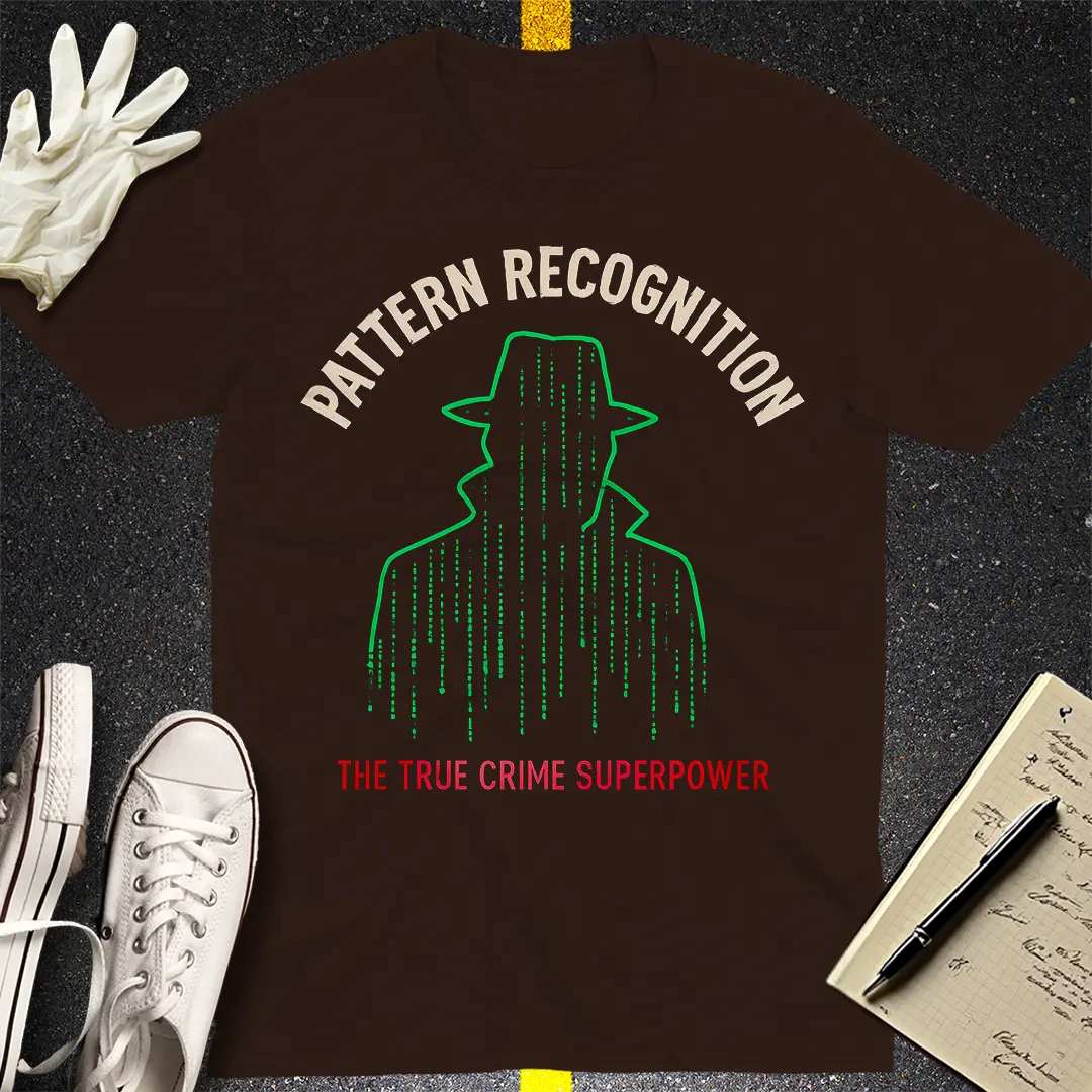 Pattern Recognition T-Shirt - Dark Chocolate