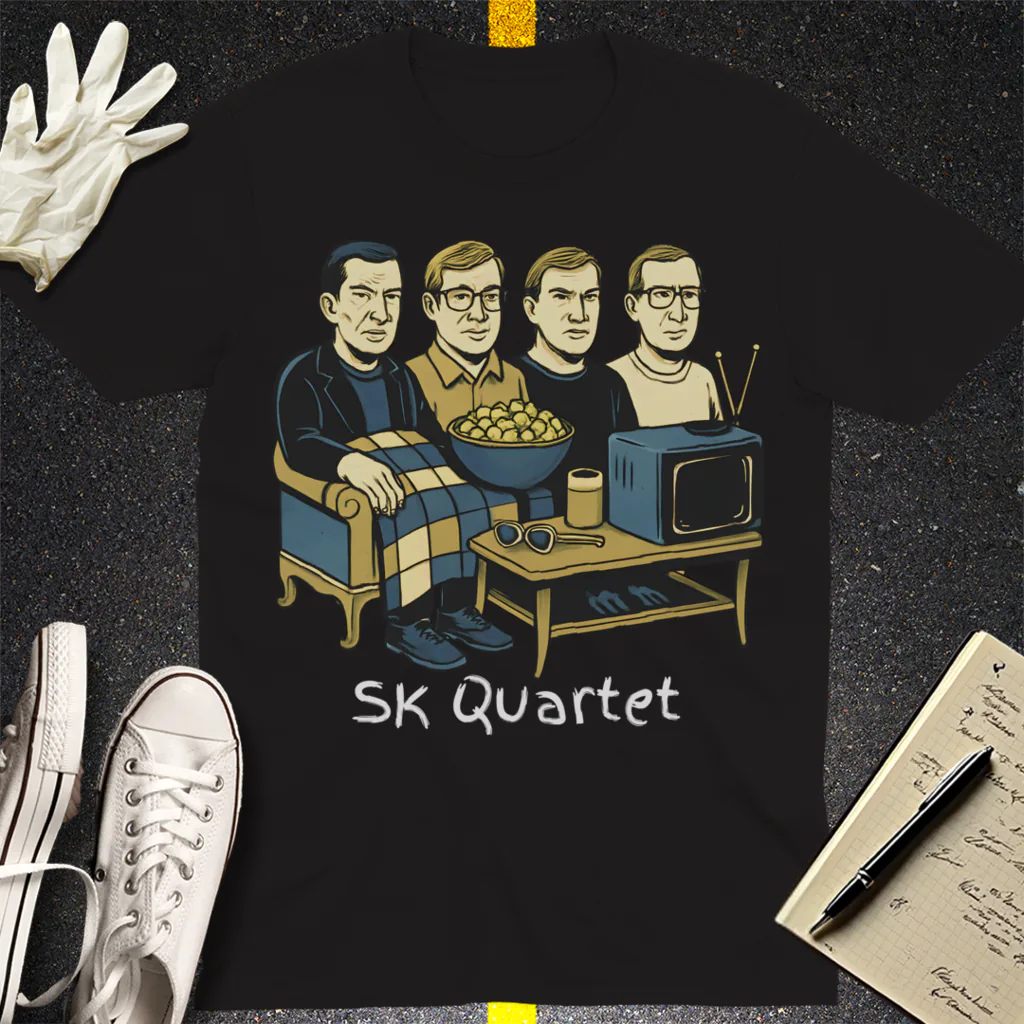 True Crime Couch Club T-Shirt - Black