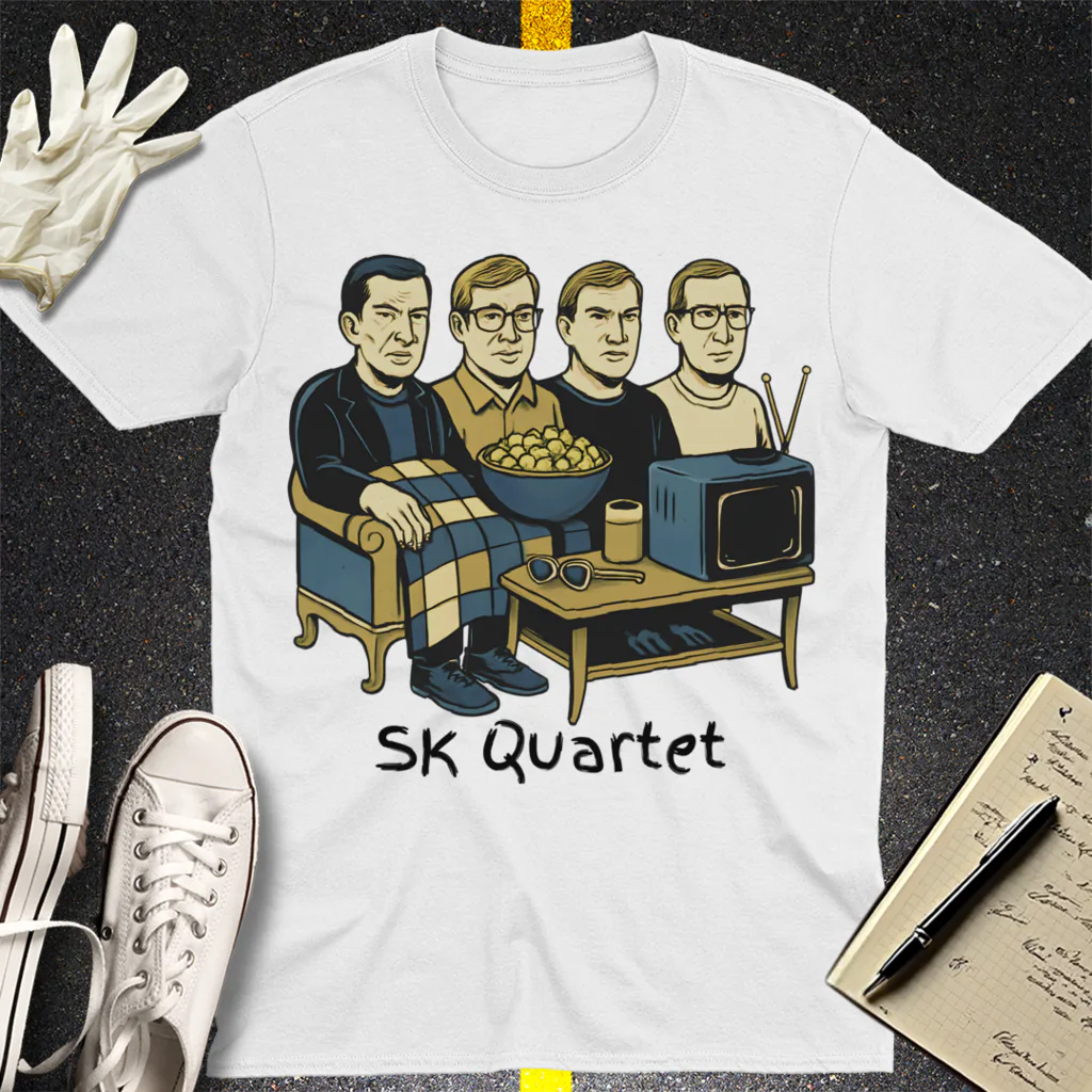 True Crime Couch Club T-Shirt - White