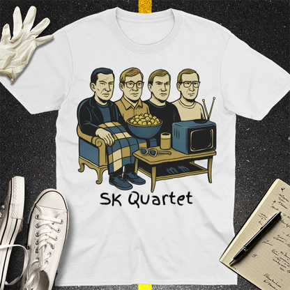 True Crime Couch Club T-Shirt - White