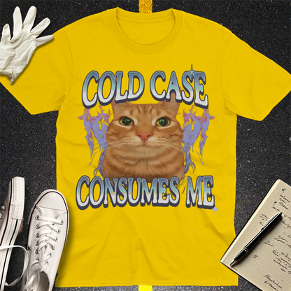 Cold Case Cat T-Shirt - Daisy
