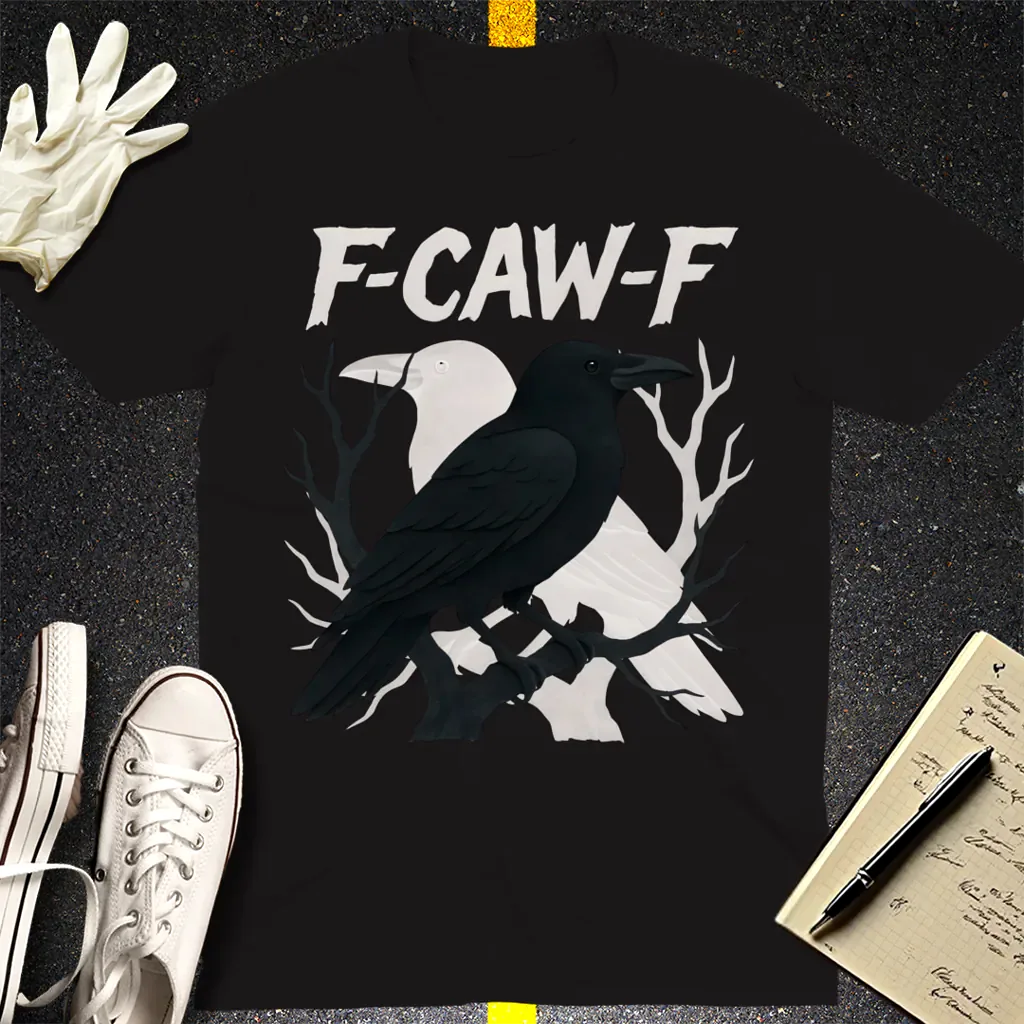 F-CAW-F Raven Attitude T-Shirt - Black