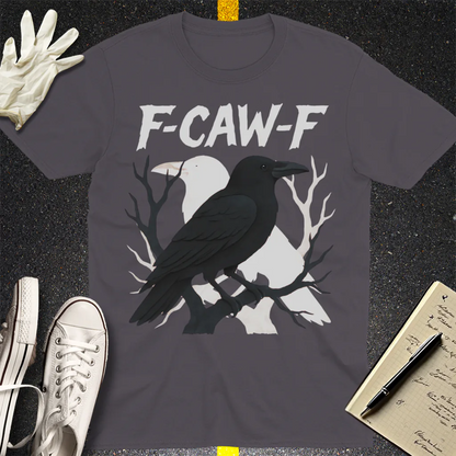 F-CAW-F Raven Attitude T-Shirt - Charcoal