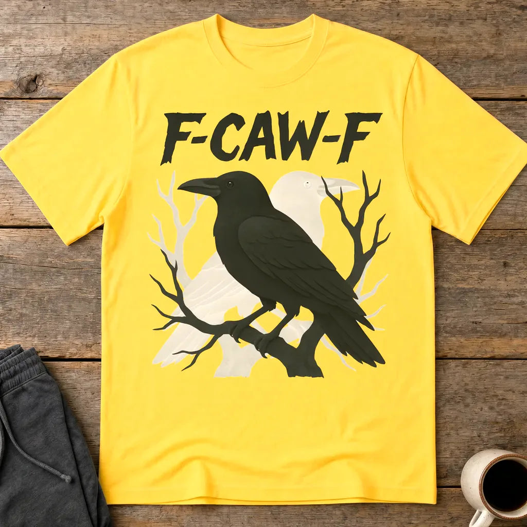 F-CAW-F Raven Attitude T-Shirt - Daisy