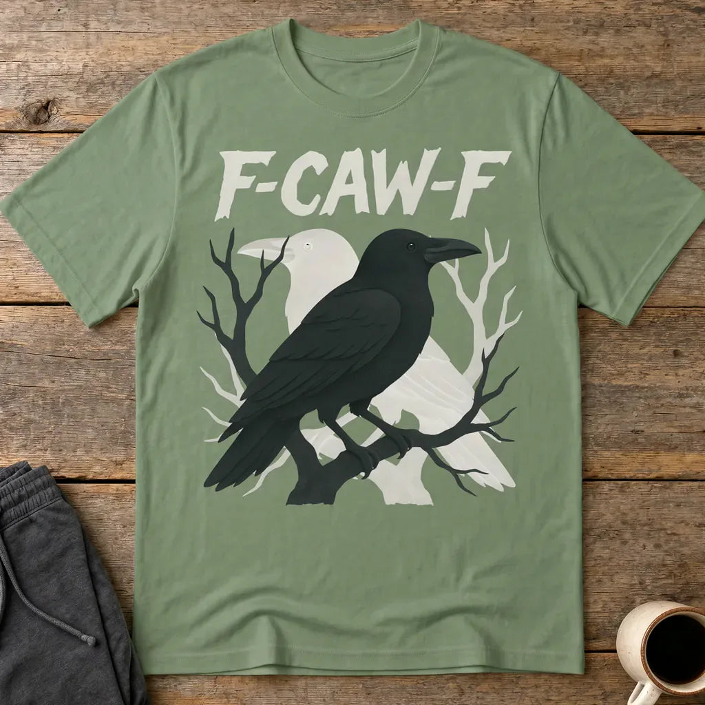 F-CAW-F Raven Attitude T-Shirt - Military Green