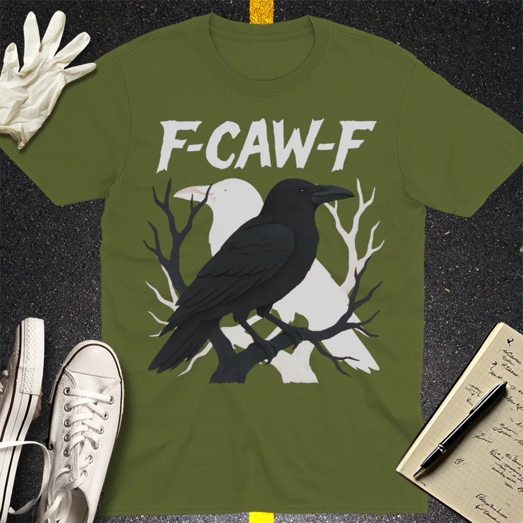 F-CAW-F Raven Attitude T-Shirt - Military Green