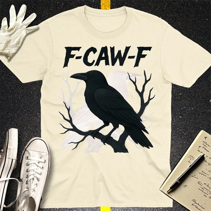 F-CAW-F Raven Attitude T-Shirt - Natural