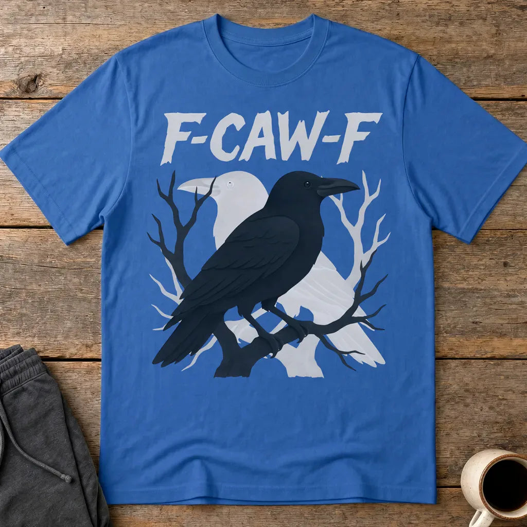 F-CAW-F Raven Attitude T-Shirt - Royal