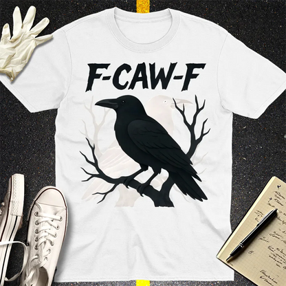 F-CAW-F Raven Attitude T-Shirt - White
