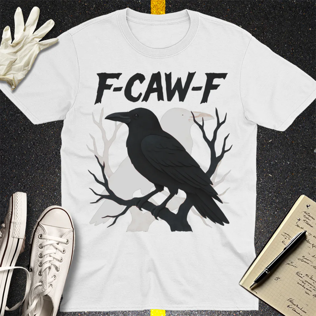 F-CAW-F Raven Attitude T-Shirt - White