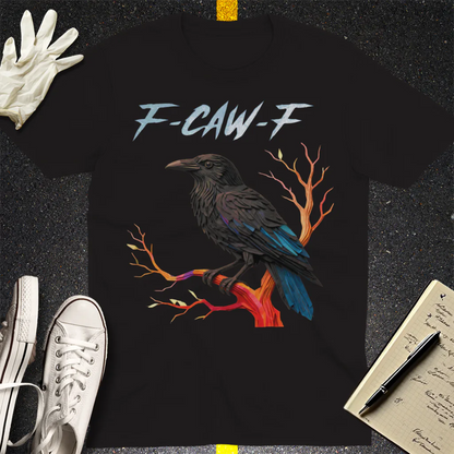 F-CAW-F Raven T-Shirt - Black