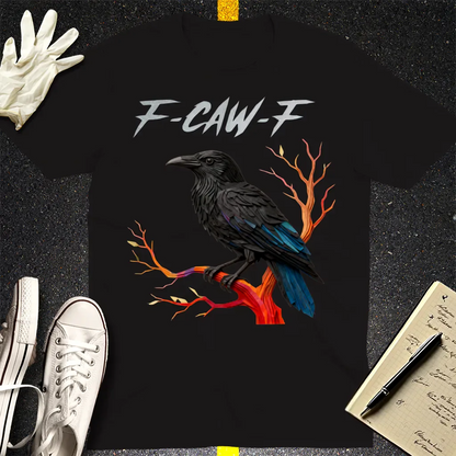 F-CAW-F Raven T-Shirt - Black