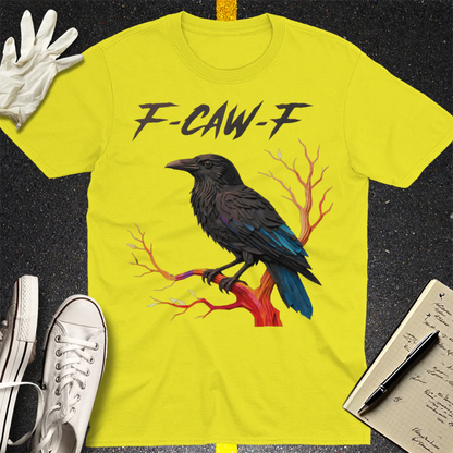 F-CAW-F Raven T-Shirt - Cornsilk