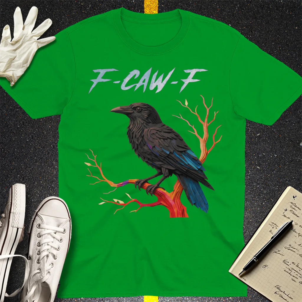 F-CAW-F Raven T-Shirt - Irish Green