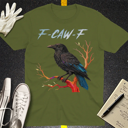 F-CAW-F Raven T-Shirt - Military Green