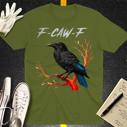 F-CAW-F Raven T-Shirt - Military Green