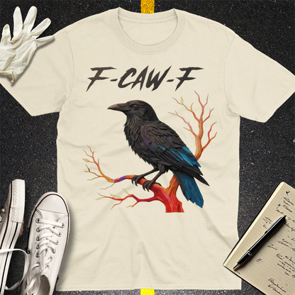 F-CAW-F Raven T-Shirt - Natural