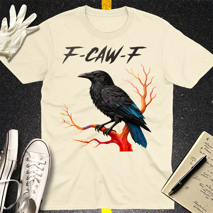 F-CAW-F Raven T-Shirt - Natural