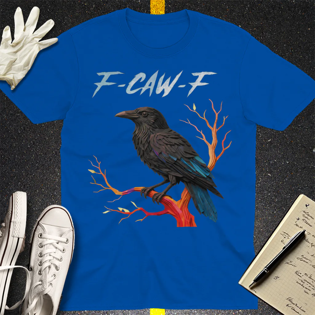 F-CAW-F Raven T-Shirt - Royal