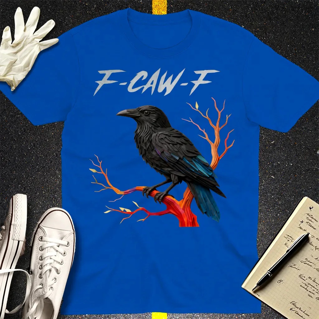 F-CAW-F Raven T-Shirt - Royal