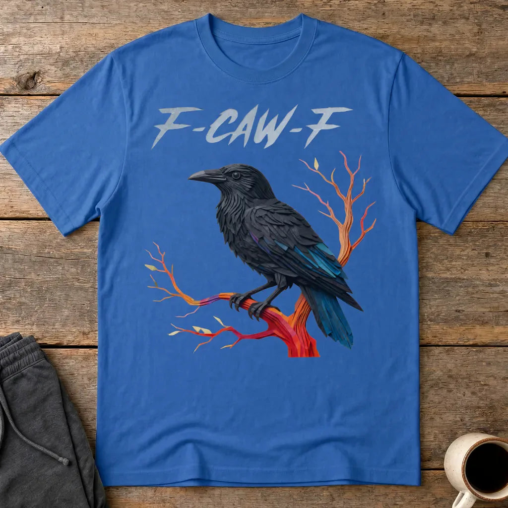 F-CAW-F Raven T-Shirt - Royal